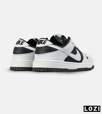 کفش کتانی مردانه و زنانه سفید مشکی نایک NIKE SB Dunk مدل 7535