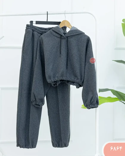 ست هودی شلوار روناک6864