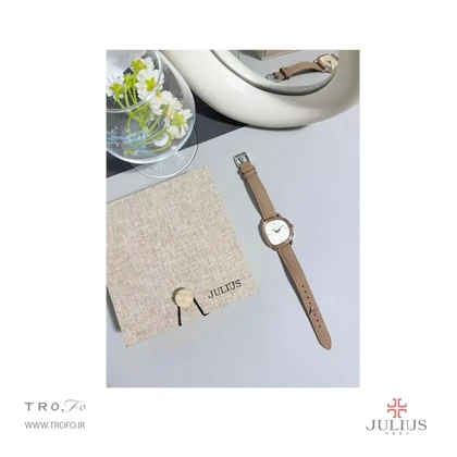 ساعت مچی زنانه جولیوس JULIUS مدل JA-1436B با پک هدیه