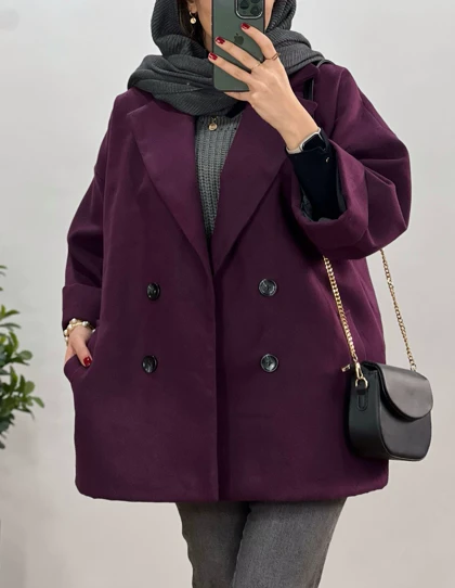 پالتو فوتر آستردار آسنا 8(ایراد دار)