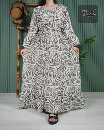 پیراهن زنانه عروسکی هندی تاج محل U7717