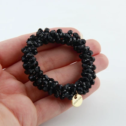 کش مو دخترانه مدل کریستالی