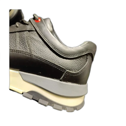 اسپرت بندی مردانه چرم طبیعی تچر مدل کوروش رنگ مشکی