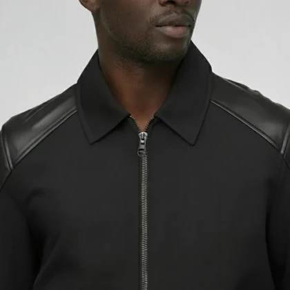 کاپشن چرم و جیر (3319) ACTIVE