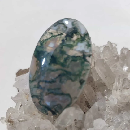 عقیق خزه ای اصل کد 6