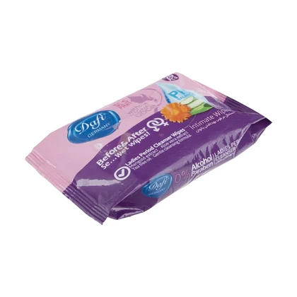 دستمال مرطوب بهداشتی بانوان دافی 20 عددی