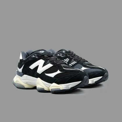 نیوبالانس 9060 مشکی سفید New Balance 9060 Black White