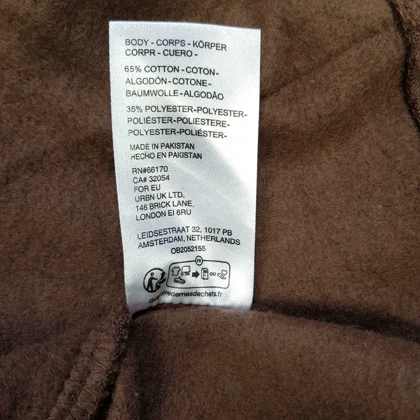 هودی قواره باکسی گرم بالا از standard cloth کد 219