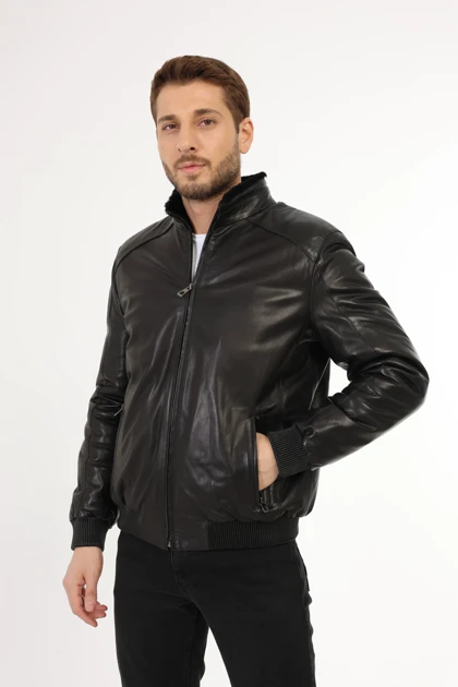 کت و کاپشن مردانه new-venture-gian-ferre-solid-leather new-venture-gian-ferre-solid-leather