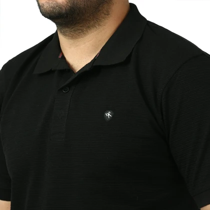 پولوشرت آستین کوتاه ژاکارد مردانه سیزر مدل 1541451