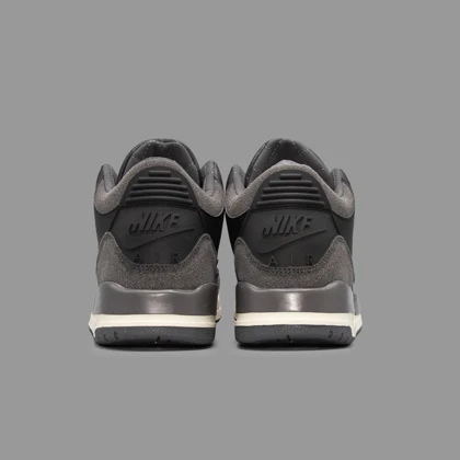 نایکی ایرجردن 3 مشکی جیر Nike Air Jordan 3 Black Suede