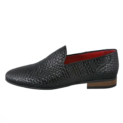 کفش کالج مردانه چرم یلسان مدل آرچر کد 508-MOT