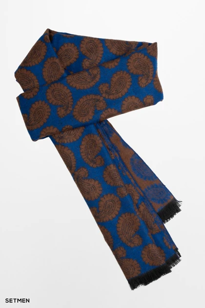 شال گردن مردانه پشمی