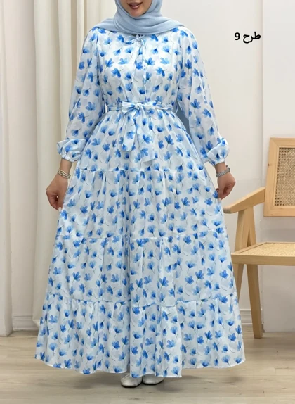 4252-پیراهن بلند نوردخت