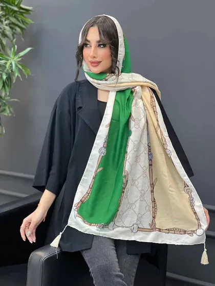 شال طرح کمربندی