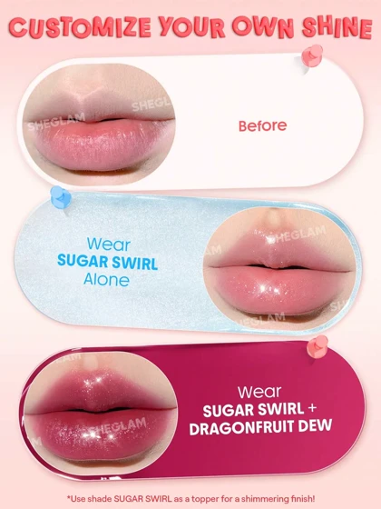 بالم لب ژله‌ای جیبی شیگلم مدل Hydra Jelly Pocket Lip Jam