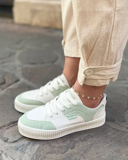 کتانی زنانه ونس زیگزالی فشیون