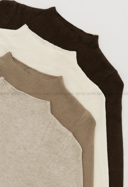 کراپ بافت یقه 3سانت وارداتی کد1004585