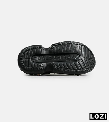صندل مردانه مشکی BALENCIAGA crocs