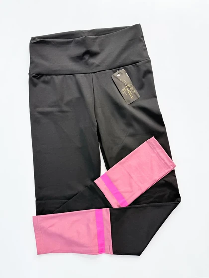 لگ ورزشی فلامنت خط‌دار رنگی