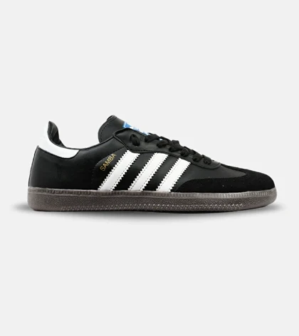 کفش کتانی مردانه و زنانه مشکی قهوه ای ADIDAS Samba