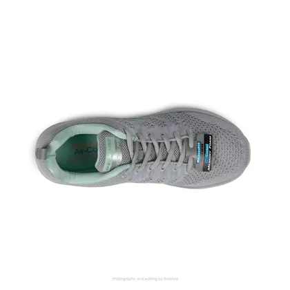 کتانی زنانه اسکچرز طوسی روشن - Skechers Skech-Knit L.Grey