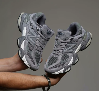 کتانی نیوبالانس 9060 اورجینال ویتنامی درجه یک رنگ خاص طوسی