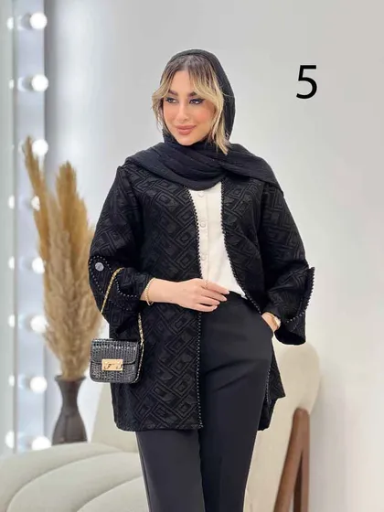 مانتو فکورا آستین پاگن