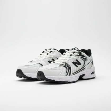 کفش کتانی نیوبالانس 530 سفید مشکی جدید کد 295095