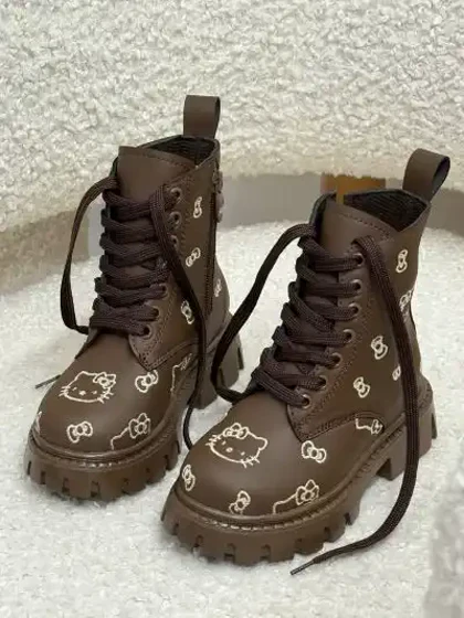 خرید پوتین بچه گانه مدل کیتی شیک و باکیفیت