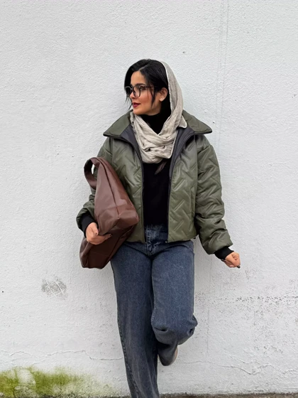 کاپشن چرم تیلور Teylor