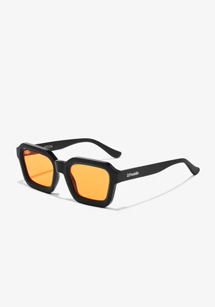 عینک آفتابی دی فرانکلین مدل D.franklin Pitch Black / Orange