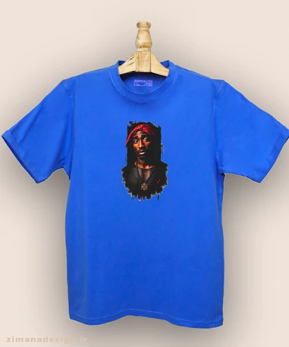 تیشرت مردانه و زنانه طرح توپاک کد 913