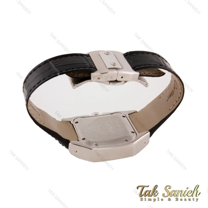 ساعت کارتیه سانتوس 100 زنانه بند چرم سه موتوره Cartier-5680-L