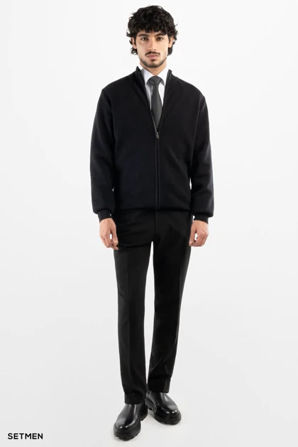 بافت مردانه تمام زیپ