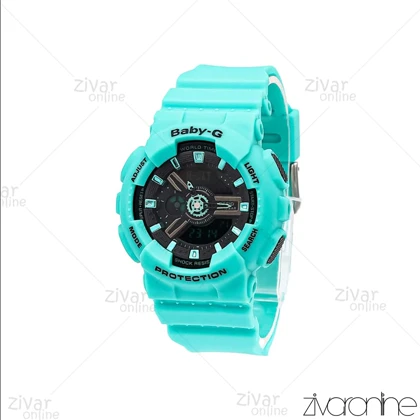 ساعت جی شاک BA110 زنانه چند موتوره آبی مشکی 105840