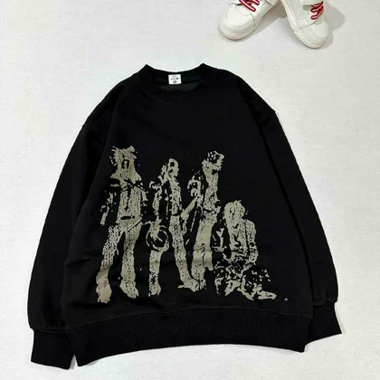 بلوز پاییزه بچه گانه طرح نمایشی NOT ALL STORMS وارداتی