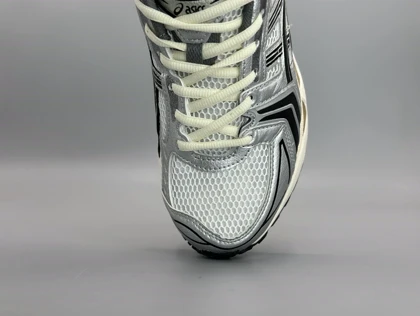 اسیکس کایانو 14 جوند سفید نقره مشکی/Asics kayano 14