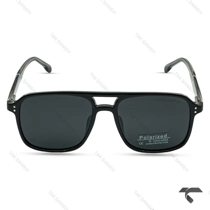 عینک دودی جنتل مانستر RE2582-1 پلاریزه مشکی GentleMonster-10142-U