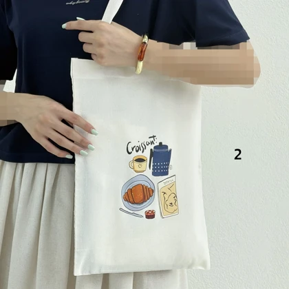 توت بگ زنانه لینن چاپی مینیمال| آی بولک
