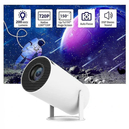 ویدئو پروژکتور مدل HY300 با نمایش تصویر تا 130 اینچ