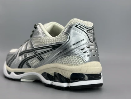 اسیکس کایانو 14 کرم نقره ای سبز/Asics Kayano 14
