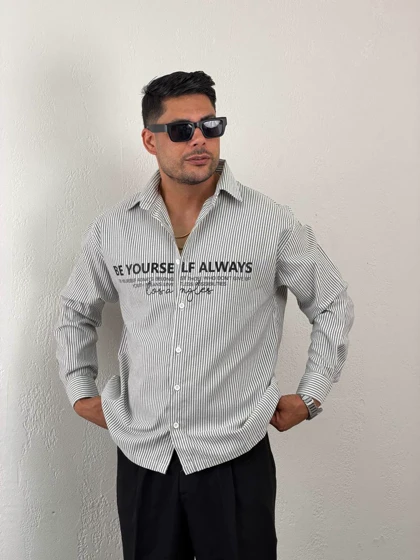 پیراهن راه راه ALWAYS 2050