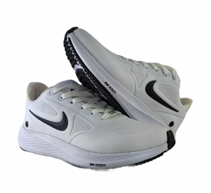 کفش رانینگ و اسپرت مردانه برند نایکی nike مدل آسپا سفید مشکی کد 196