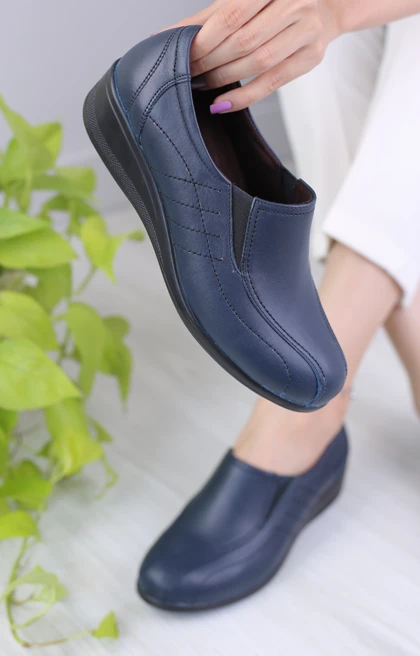 کفش چرم پرسنلی زنانه 119 پلاک