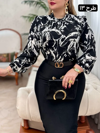 شومیز مهوش 3017