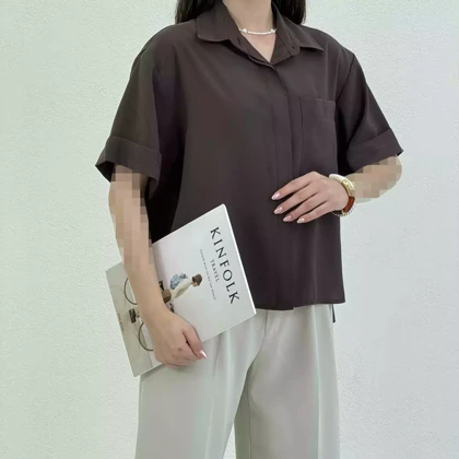شومیز زنانه سیلک شیک و مدرن