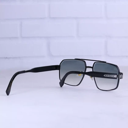 عینک آفتابی میباخ مردانه فریم مربع مشکی 72394/2