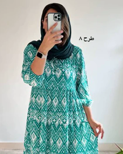 پیراهنن مانتویی زارا 8