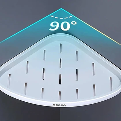 استند سه گوش حمام اکوکو ECOCO مدل E2030 با زاویه 90 درجه